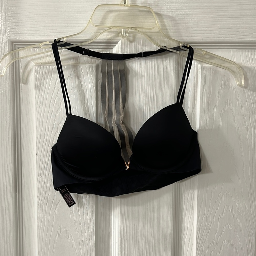 Victoria’s Secret front closure racer back push up bra